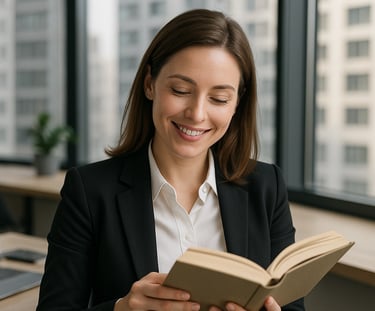 CheckoutSmart Woman reading